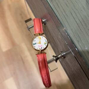 Fossil x Barbie Limited Edition Pink Leather Watch Vintage Collector Piece